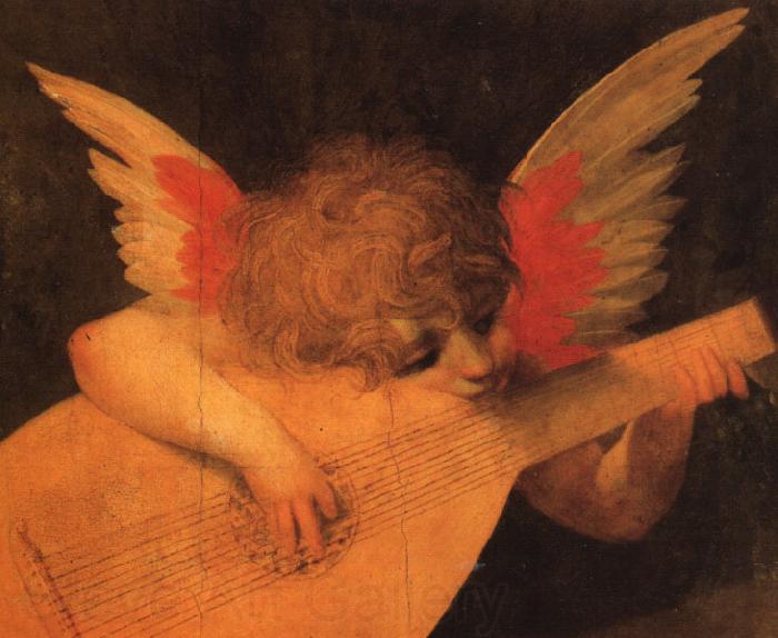 Rosso Fiorentino Angelic Musician Germany oil painting art